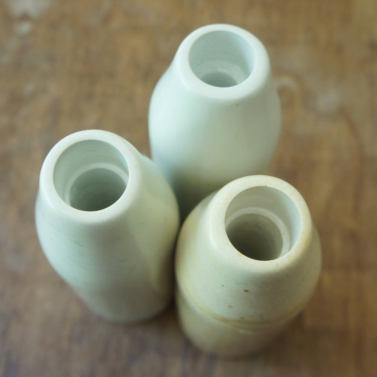 Venture Imports LLC - Natural Candleholder Vases: Large 6.5 inches