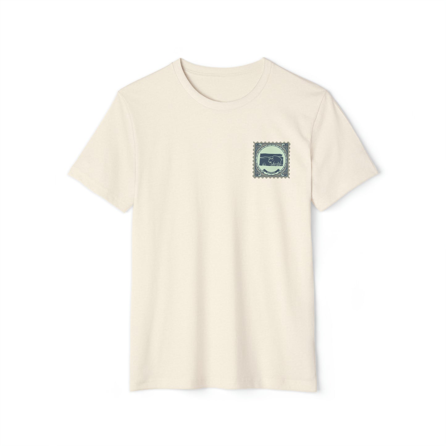 Purveyor - Kansas Stamp Unisex Recycled Organic T-Shirt