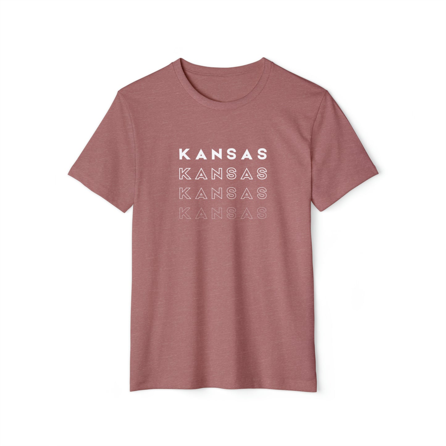 Purveyor - Gradient Kansas Unisex Recycled Organic T-Shirt