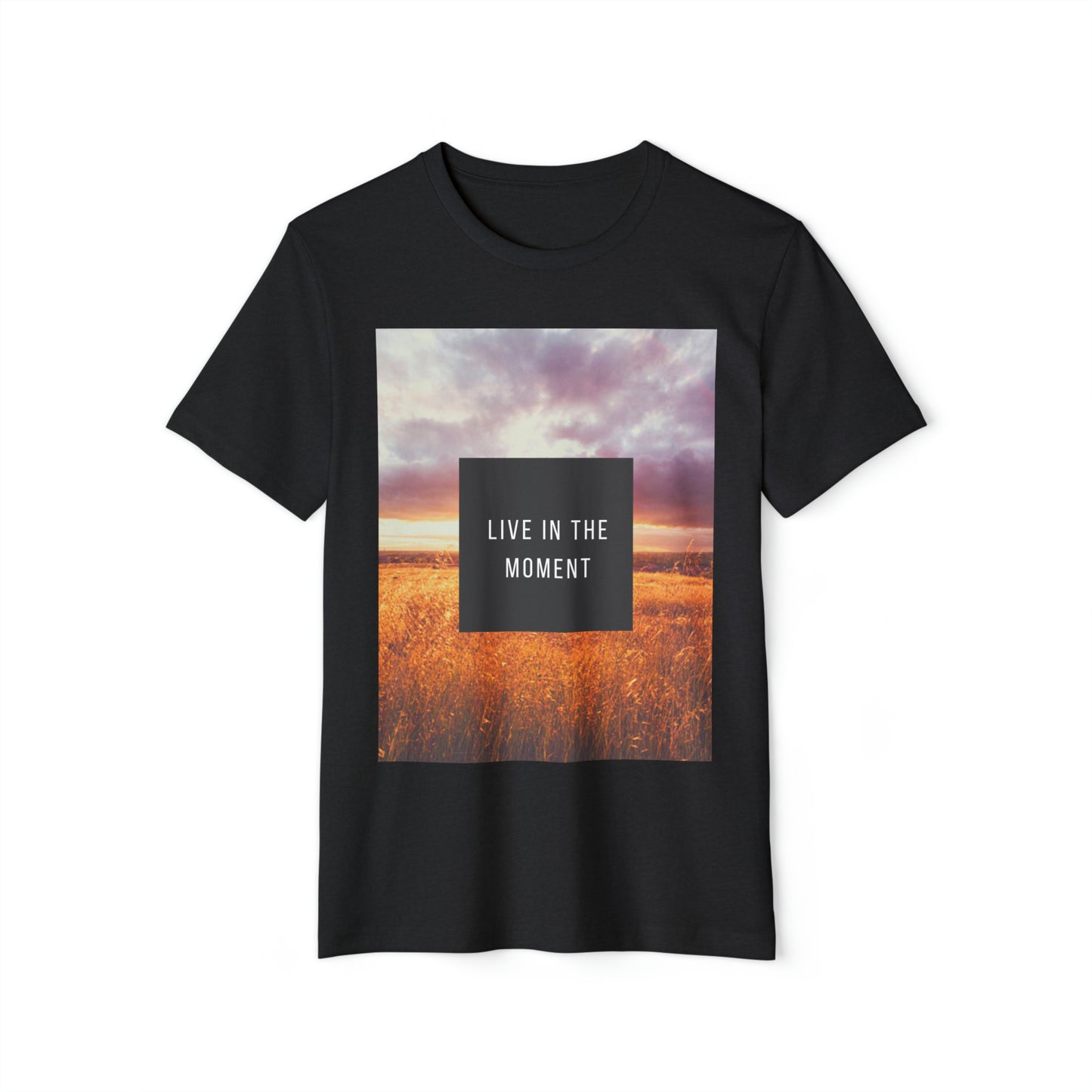 Purveyor - Live In The Moment Unisex Recycled Organic T-Shirt