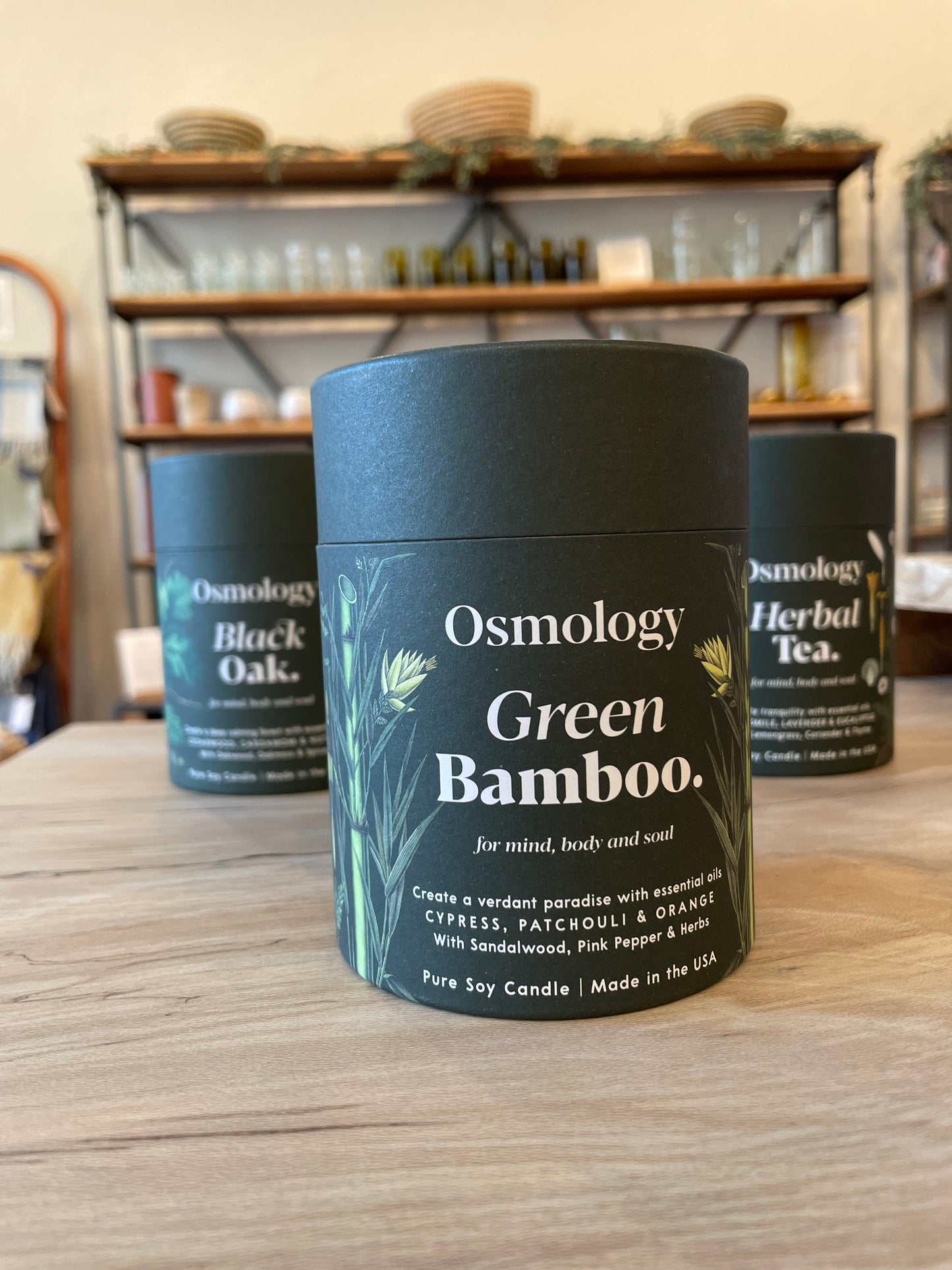 Osmology - Pure Soy Candle - Green Bamboo
