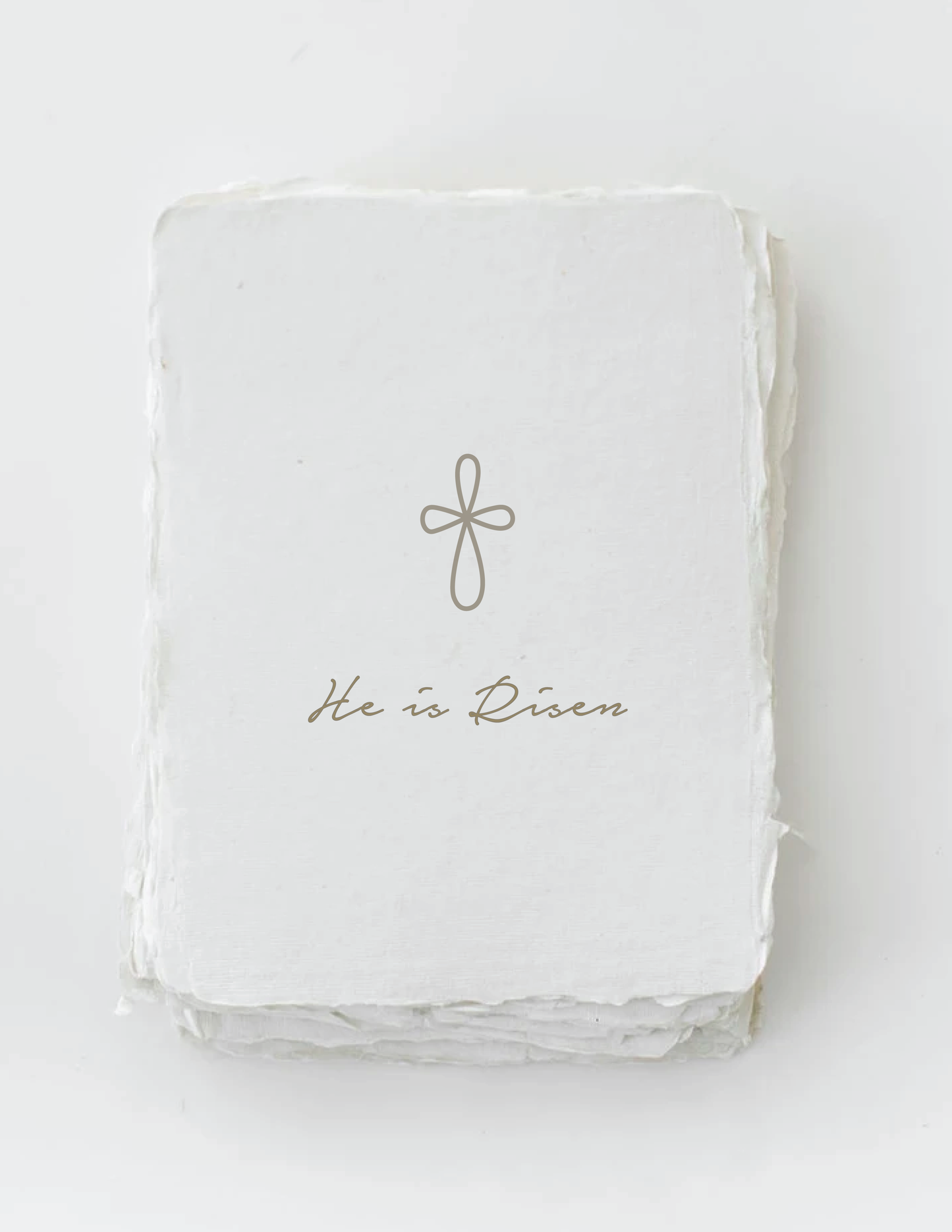 Paper Baristas - "He is Risen" Easter Greeting Card