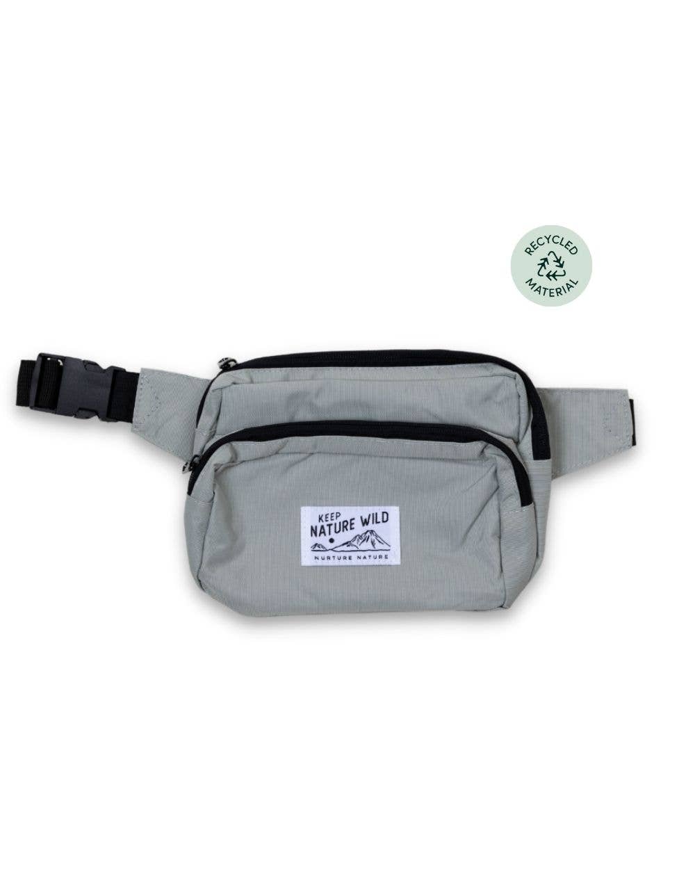 Keep Nature Wild - Everyday Recycled Fanny Pack - Stone