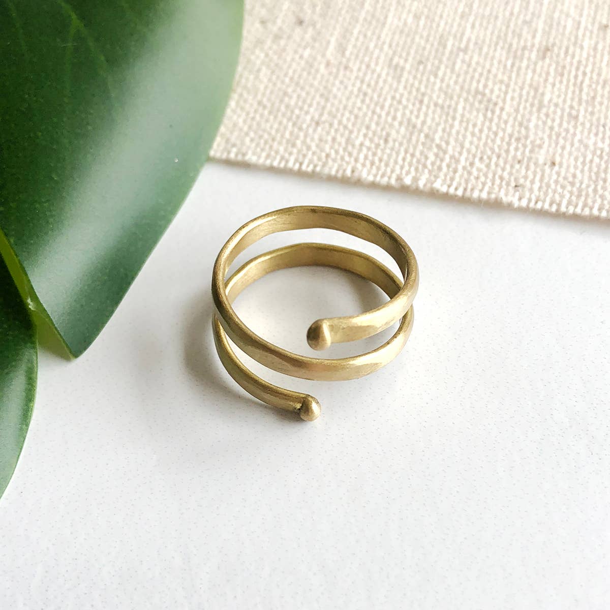 WorldFinds - Double Wrap Ring - Gold