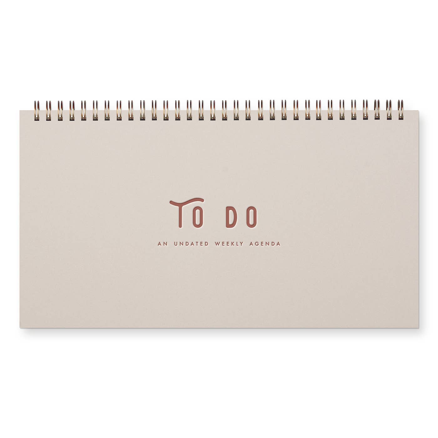 Ruff House Print Shop - To Do Simple Undated Weekly Planner