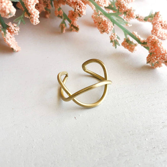 WorldFinds - Reflective Ring - Gold