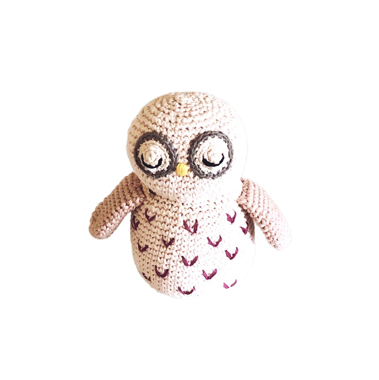 Pebble - Organic Owl Rattle