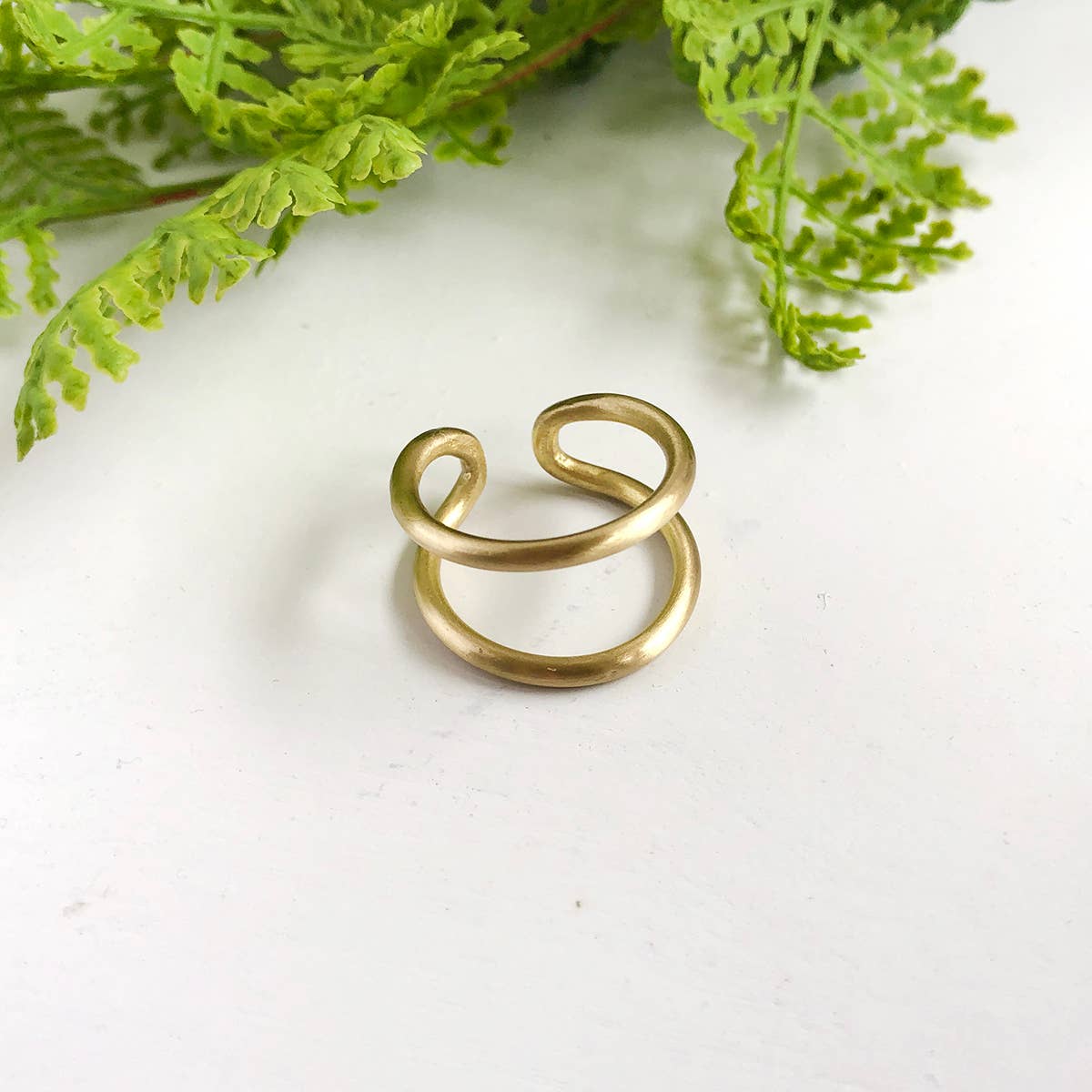 WorldFinds - Double Arch Ring - Gold