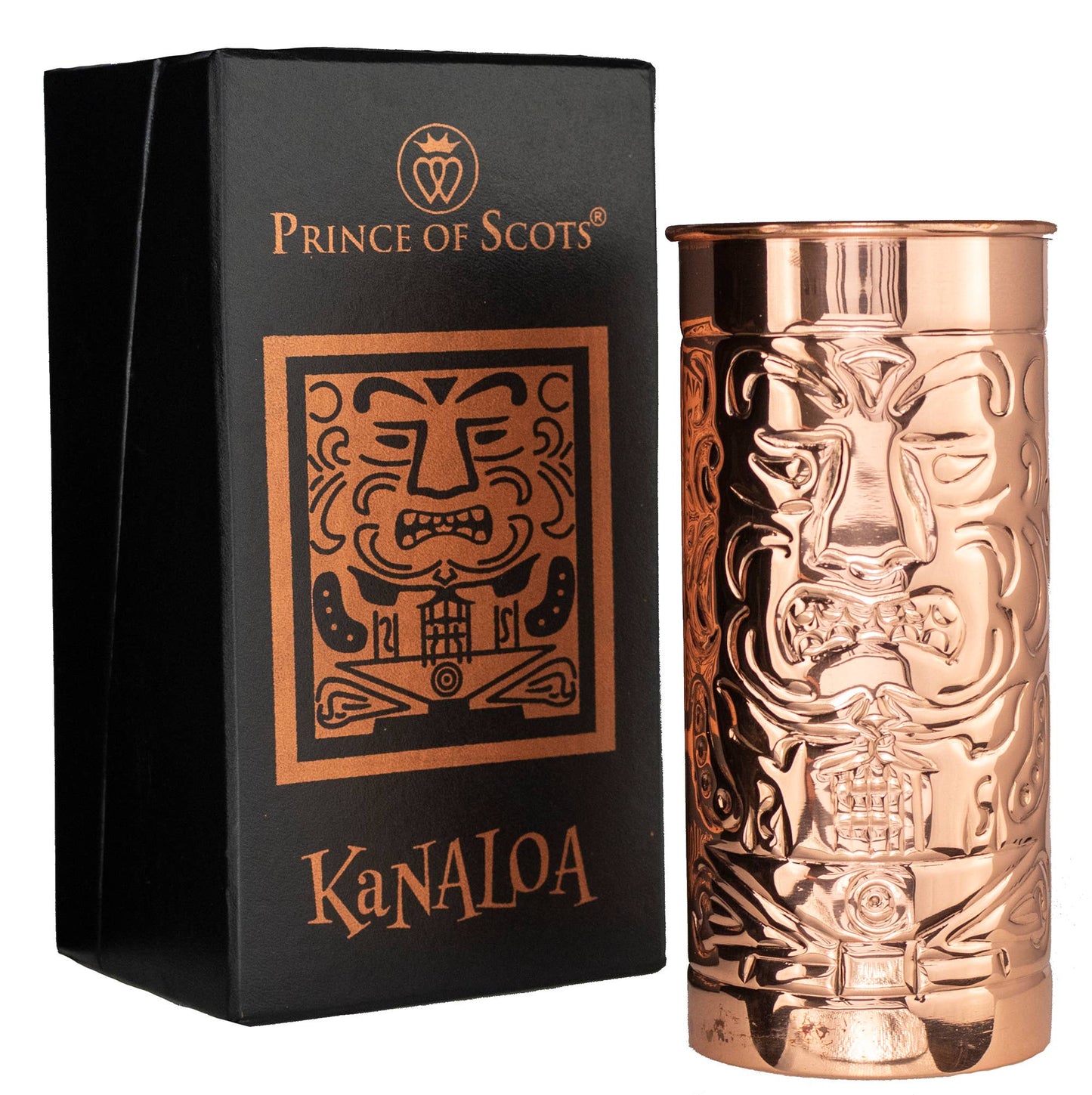 Prince of Scots - The Legends of Hawaii Copper Tiki Mug ~ Kanaloa ~