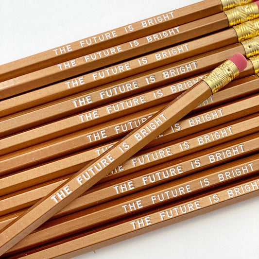 Natty Michelle Paperie - The Future is Bright Pencils