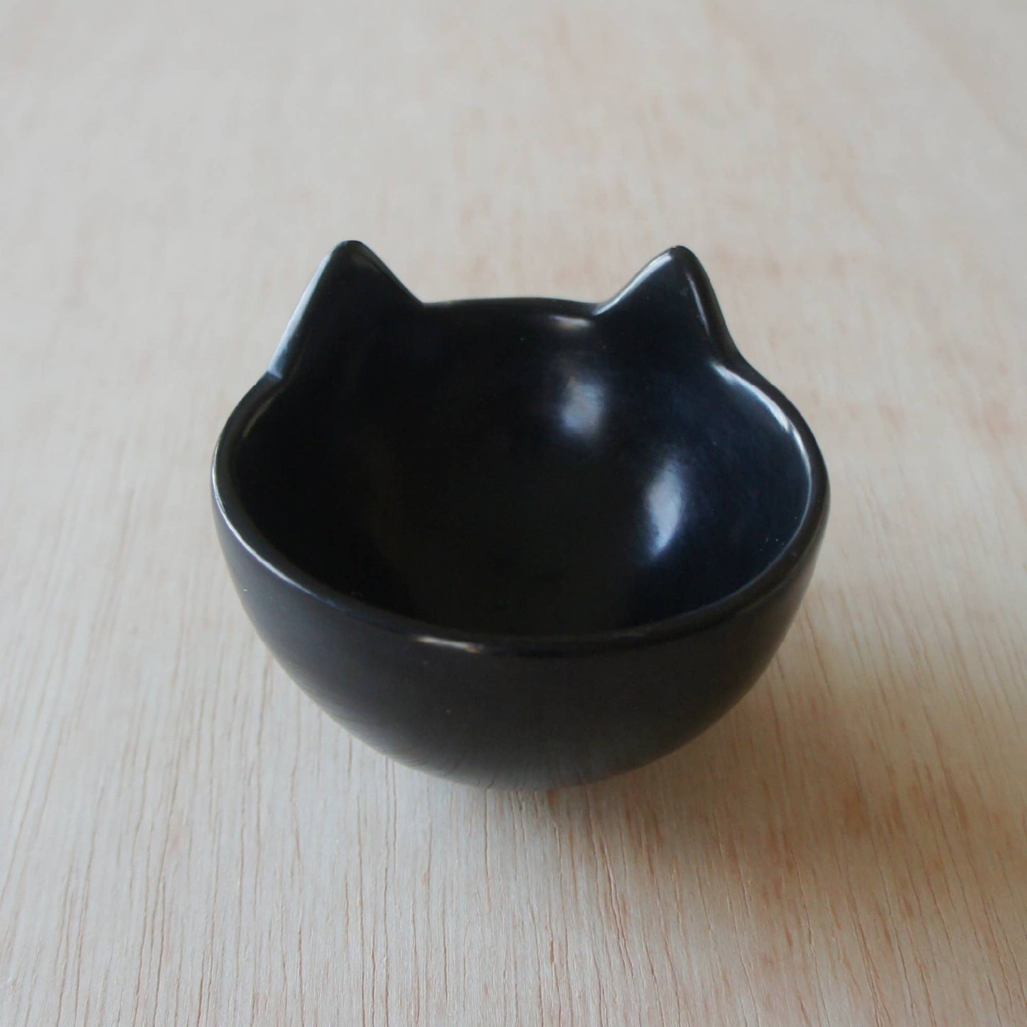 Venture Imports LLC - Cat Head Bowl: Black