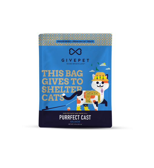 GivePet - GivePet Purrfect Cast Freeze Dried Cat Treats