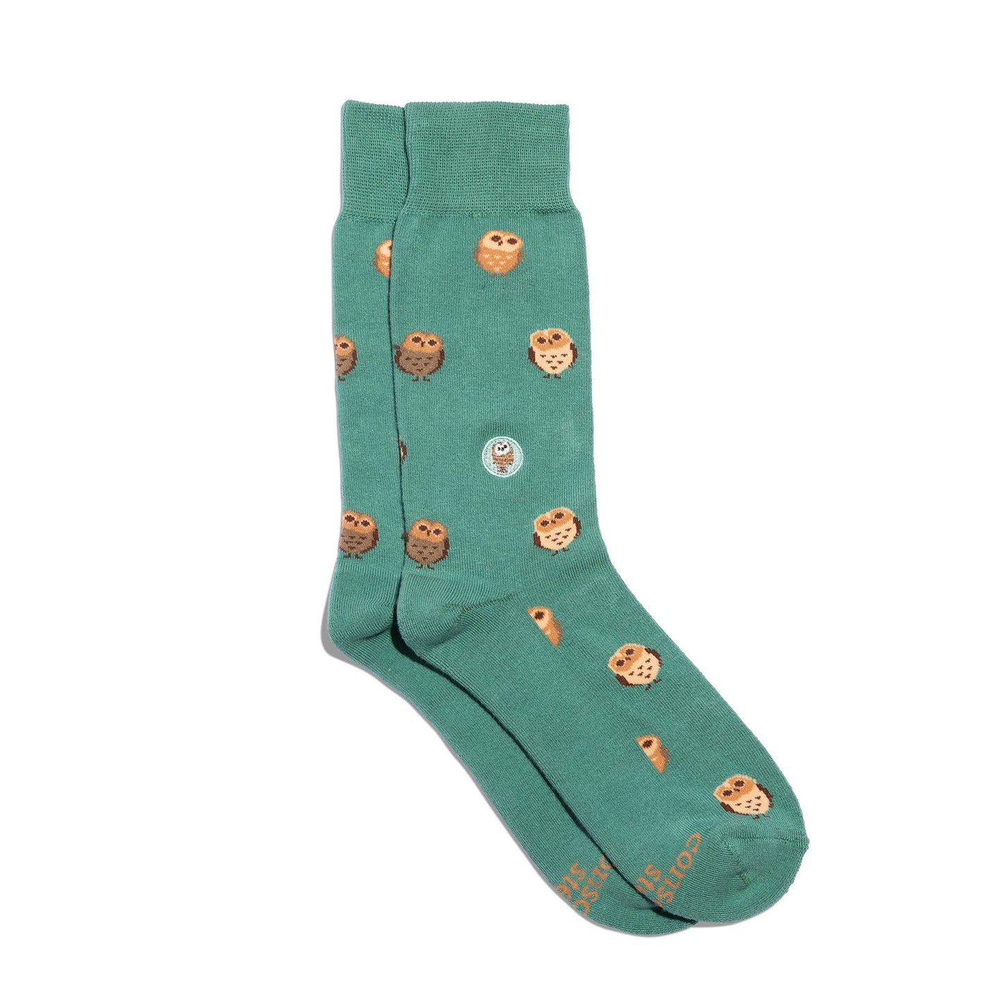 Conscious Step - Socks that Protect Owls: Small