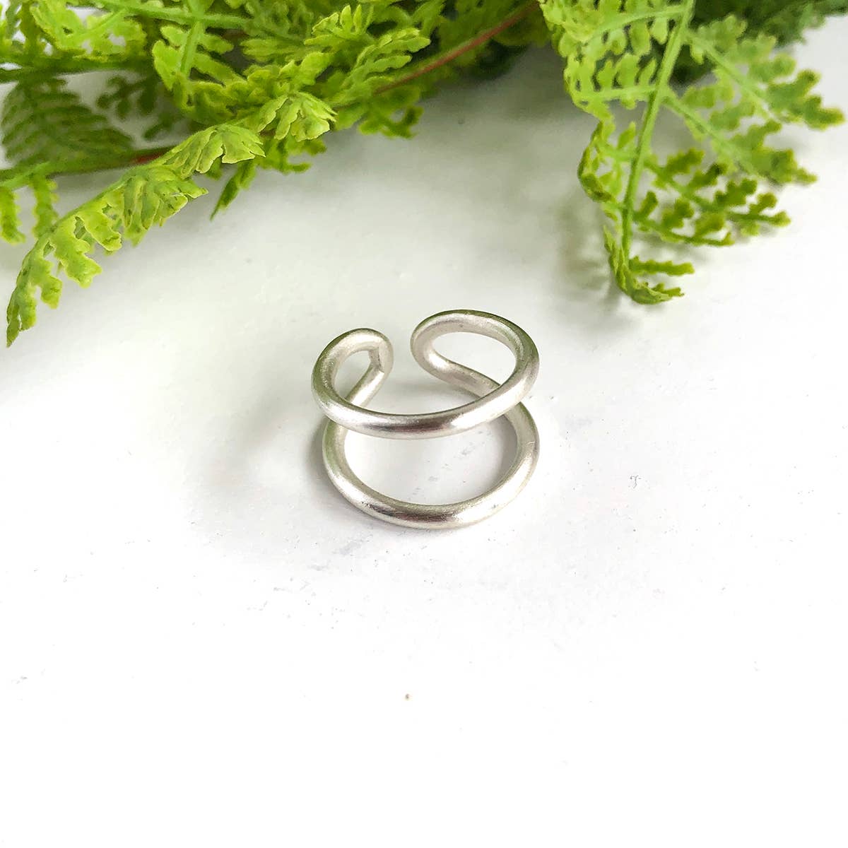 WorldFinds - Double Arch Ring - Silver