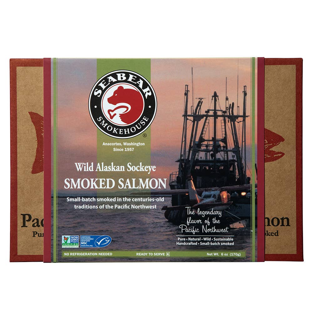 SeaBear Smokehouse - Wild Alaskan Smoked Sockeye