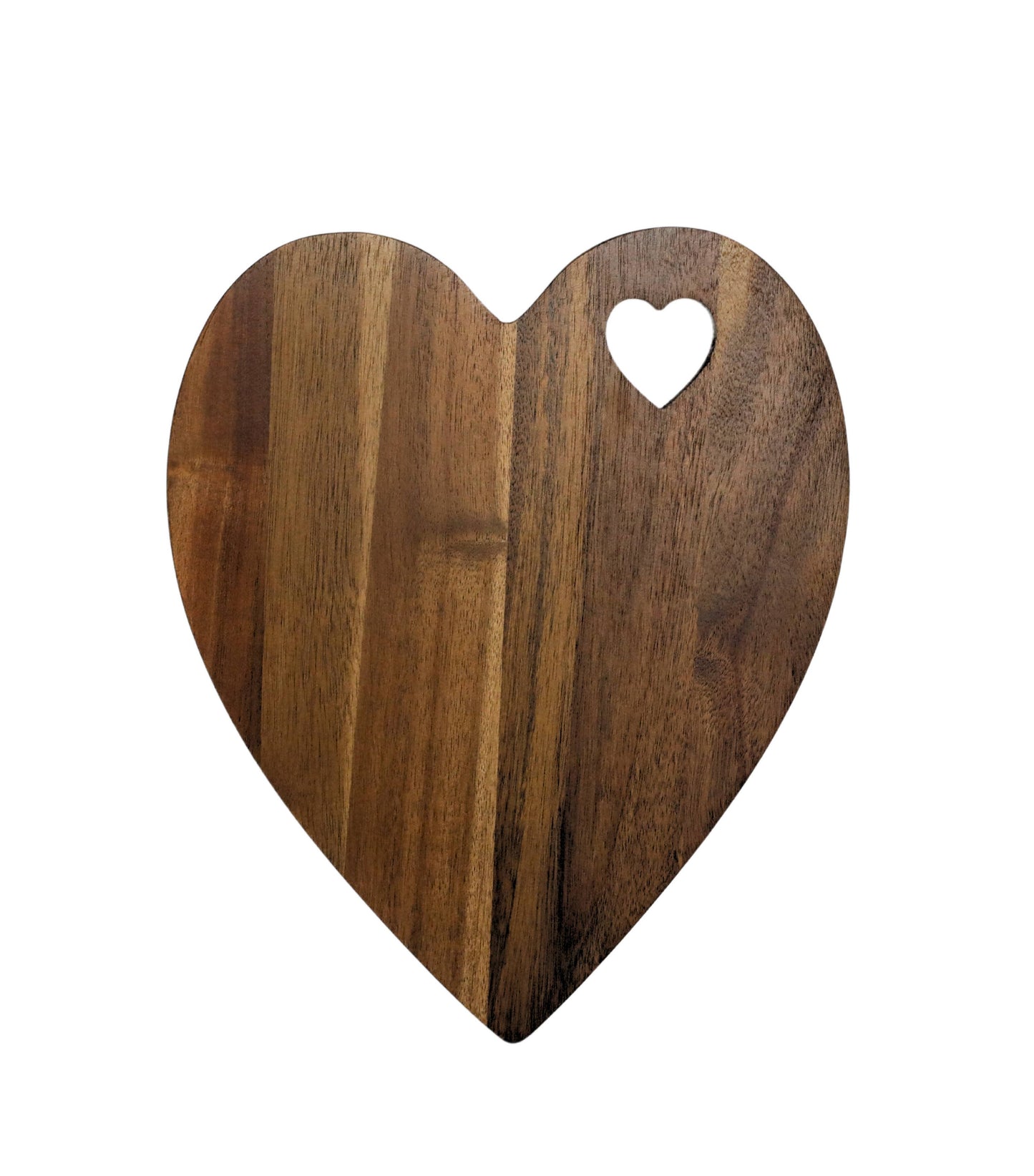 Creative Gifts International Inc. - Heart Shaped Acacia Wood Board